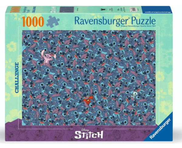 Rompecabezas Disney Desafío Stitch Ravensburger 1000pzas