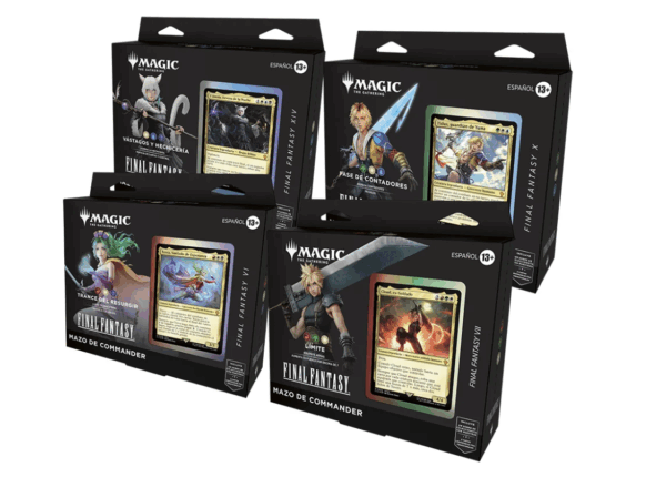 Magic the Gathering: FINAL FANTASY Commander Deck CASE - INGLÉS PREVENTA