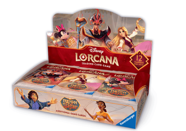 Lorcana Reing of Jafar Booster Display