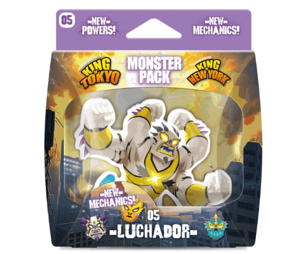 King of Tokyo: Luchador Monster Pack - ESPAÑOL