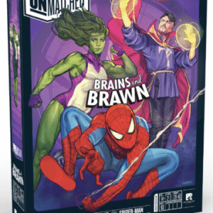 Unmatched marvel brains and brawn inglés