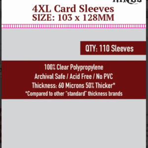 SKS-8834, Sleeve Kings "4XL" Sleeves (103 x 128) - 110 Pack