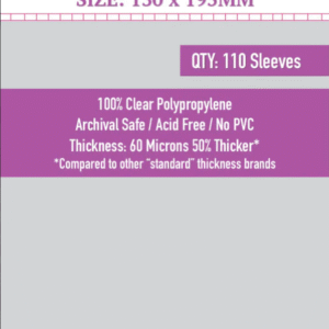 SKS-8837, Sleeve Kings "7XL" Sleeves (130 x 195) - 110 Pack