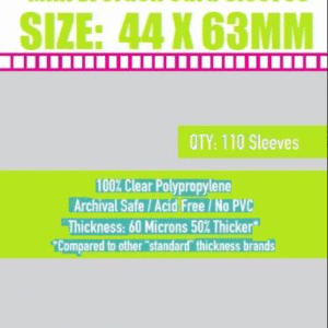 '"Etherfields Mini Compatible" Sleeves (44 X 63 MM) - 110 Pack, SKS-8840