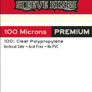 Premium SK Mini European Card Sleeves (44x68mm) -55 Pack, 100 Microns