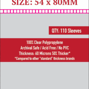 SKS-8806, Sleeve Kings Yucatan Card Sleeves (54x80mm) -110 Pack