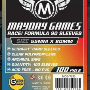 "Race! Formula 90" Card Sleeves - Ultra Fit (55x80mm) Standar mayday