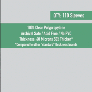 SKS-8822, "Betrayal At House Compatible" Sleeves (58x108mm) - 110 Pack