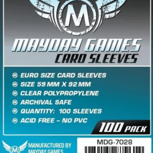 Euro Card Sleeves (59x92mm) Standar Mayday