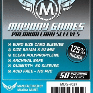 Euro Card Sleeves (59x92mm) Premium Mayday