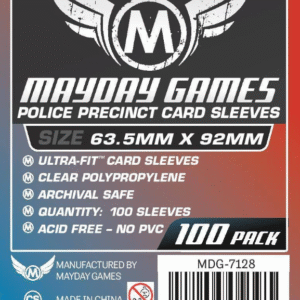 "Police Precinct" Card Sleeves - Ultra Fit (63.5x92mm) Standar Mayday