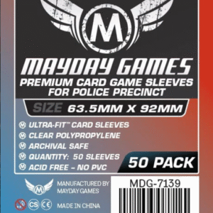 "Police Precinct" Card Sleeves - Ultra Fit (63.5x92mm) Premium Mayday