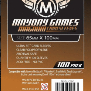 "7 Wonders" Card Sleeves - Magnum Ultra-Fit (65x100mm) Standar Mayday