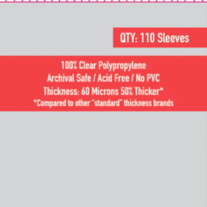 SKS-8830, "WOTR Perfect Compatible" Sleeves (68x120mm) - 110 Pack