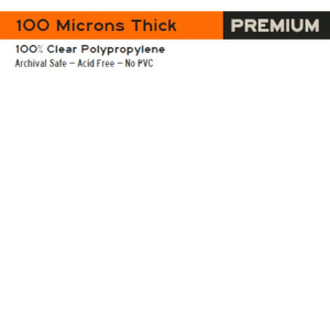 Premium SK Tarot Card Sleeves (70x120mm) -55 Pack, 100 Microns