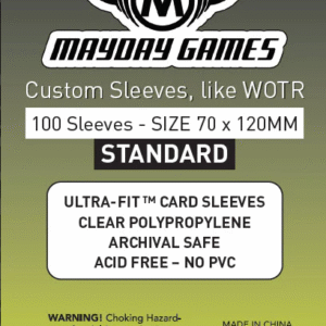 Large Tarot Card Sleeves (70x120mm) Standar Mayday