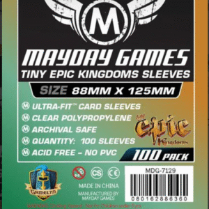 "Tiny Epic Kingdoms" Card Sleeves (88x125mm) Standar Mayday