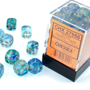 Chessex Nebula Oceanic/gold 36 pzas
