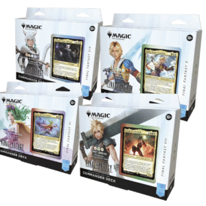 Magic the Gathering: FINAL FANTASY Commander Deck Collector's CASE - INGLÉS PREVENTA