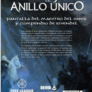 El Anillo Único 2: Pantalla del maestro del saber + Rivendell - LIBRO