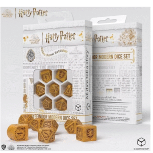 Harry Potter Gryffindor - Dados modernos dorados