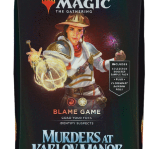 Murders at Karlov Manor Commander Deck - Blame Game - Magic: The Gathering