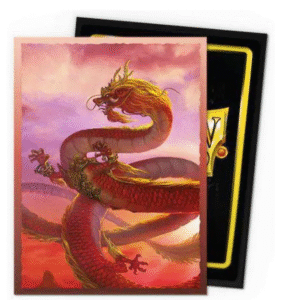 Dragonshield: 100ct Dual Matte Art Sleeves - Standard Size "Chinese New Year: Wood Dragon 2024