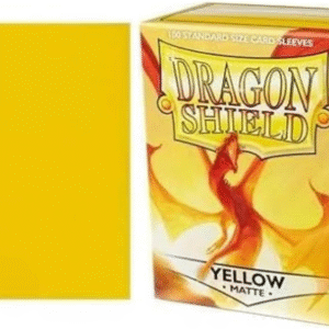 Dragonshield: 100ct Matte Sleeves - Standard Size Yellow