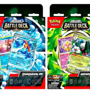 MEOWSCARADA/QUAQUAVAL EX DELUXE BATTLE DECK (PAR)