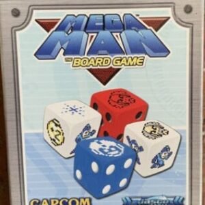 Mega man board game dice pack
