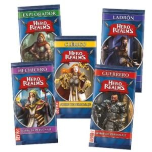 Hero Realms: Sobres de personaje sobre.