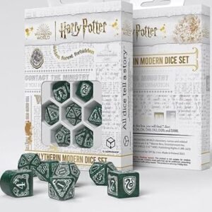 Harry Potter Slytherin Modern Dice Green - INGLES