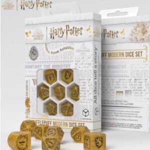 Harry Potter Hufflepuff Modern Dice Yellow - INGLES