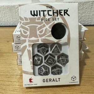 The Witcher dice set Geralt