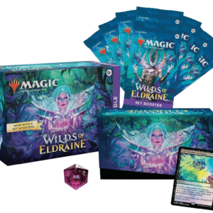 Magic The Gathering Wilds of Eldraine Bundle - 8 Set Boosters + Accesorios