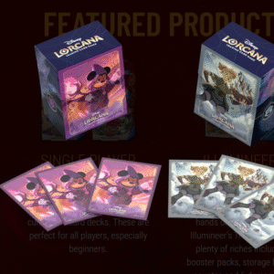 Lorcana Sleeves Reign of Jafar Card Sleeves 1 modelo a elegir