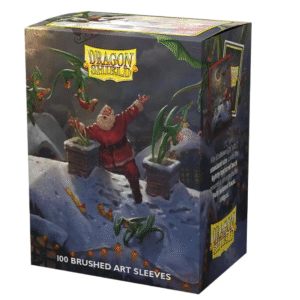 Dragon Shield Sleeves - Matte Limited Edition Brushed Art: Navidad 2023 100 CT