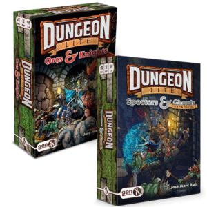 Dungeon Lite Orcs & Knights + Dungeon Líte Specters & Ghouls Español