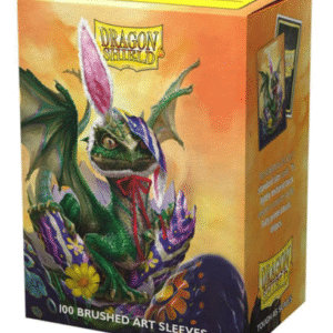 Dragon shield brushed art easter dragon