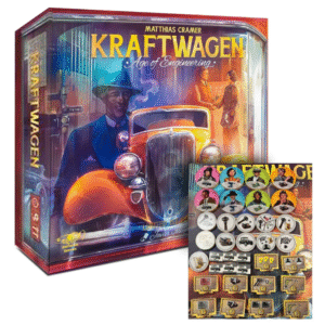 Kraftwagen + Tokens de madera