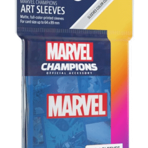 Marvel Card Sleeve Pack: blue 50ctas