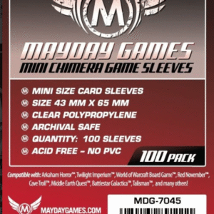 Mini Chimera Card Sleeves (43x65mm) Standar mayday