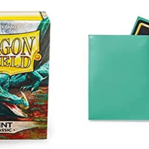 100ct Classic Sleeves - Standard Size "Mint Dragon shield
