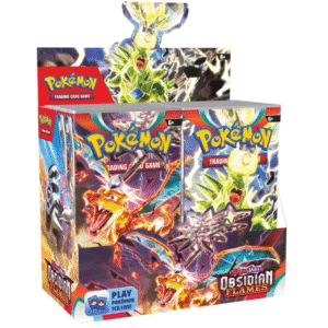 Booster 36 sobres obsidian flames inglés