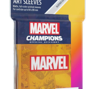 Marvel Card Sleeve Pack: orange 50ctas