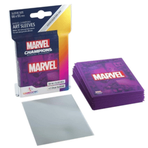 Marvel Card Sleeve Pack: purple 50ctas