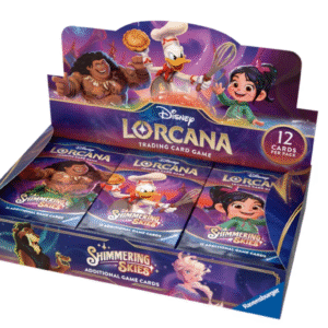 Disney Lorcana: Shimmering Skies: Booster Box (24 boosters) (Inglés)