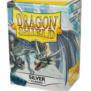 Dragon Shield - Silver - Classic Sleeves - Standard Size