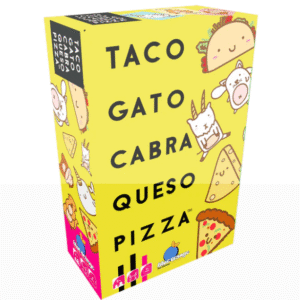 Taco, gato, cabra, queso, pizza español