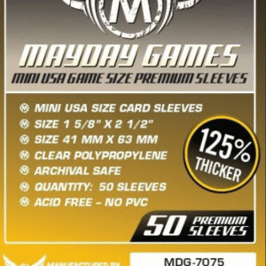 Mini USA Card Sleeves (41x63mm) Premium Mayday